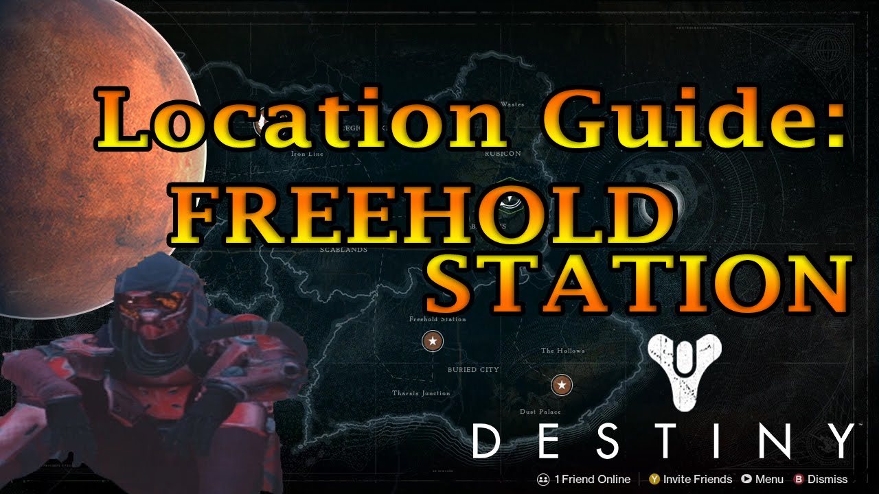 Destiny Where is Freehold Station Location Guide Directions YouTube