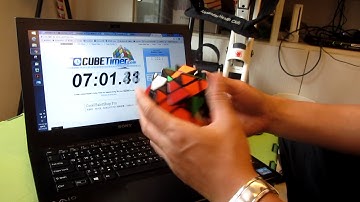 4X4X4 Axis Cube (master Axis Cube) Solve