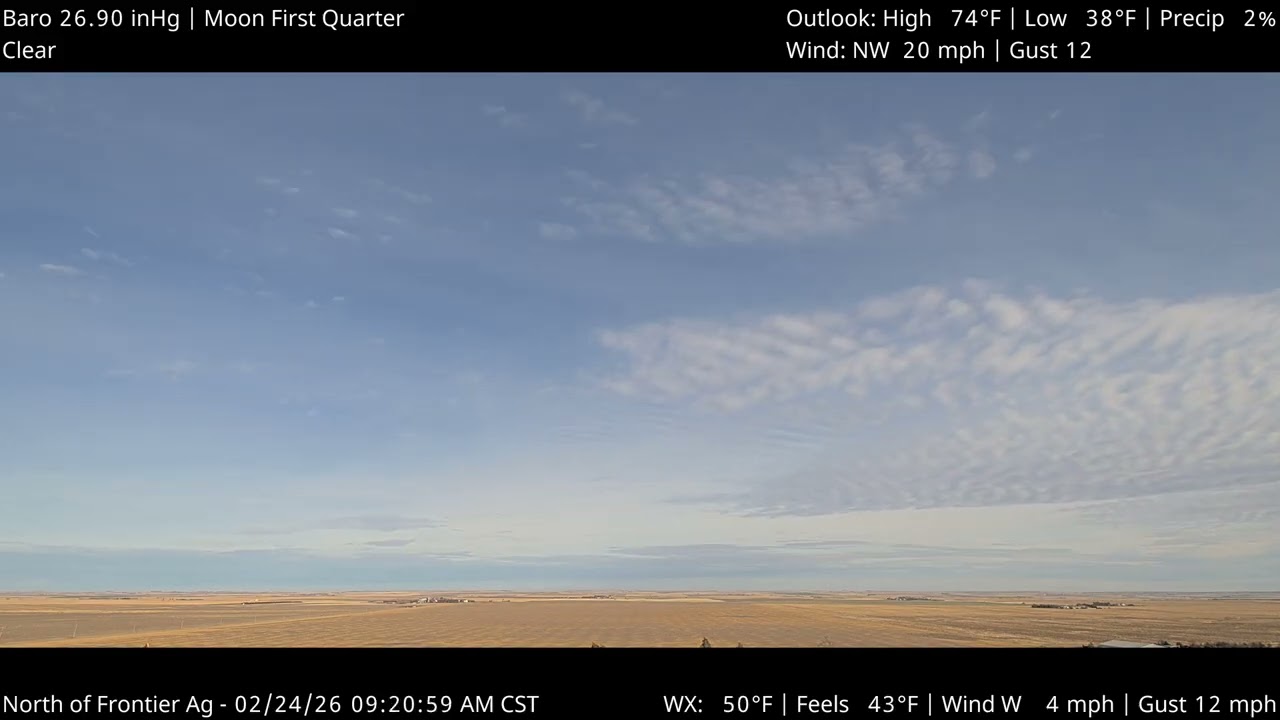 Timelapse - Quinter North - 02/24/2026