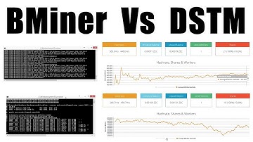 BMiner Vs DSTM - Mining ZCash 24 Hour Pool Performance