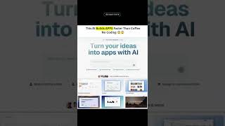 No Coding? No Problem! This AI Builds Apps Faster Than Your Morning Brew.#AI