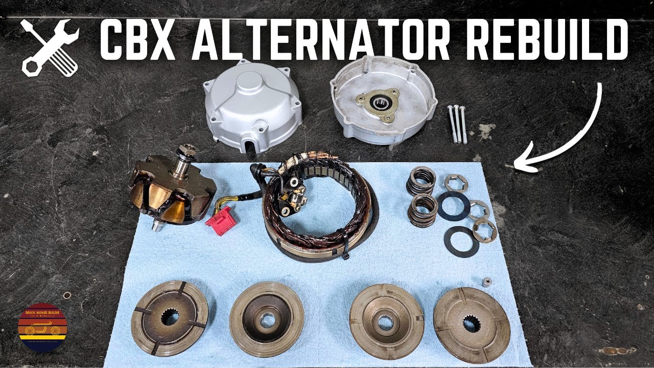 Honda CBX Alternator Rebuild - Fixing Factory Defects