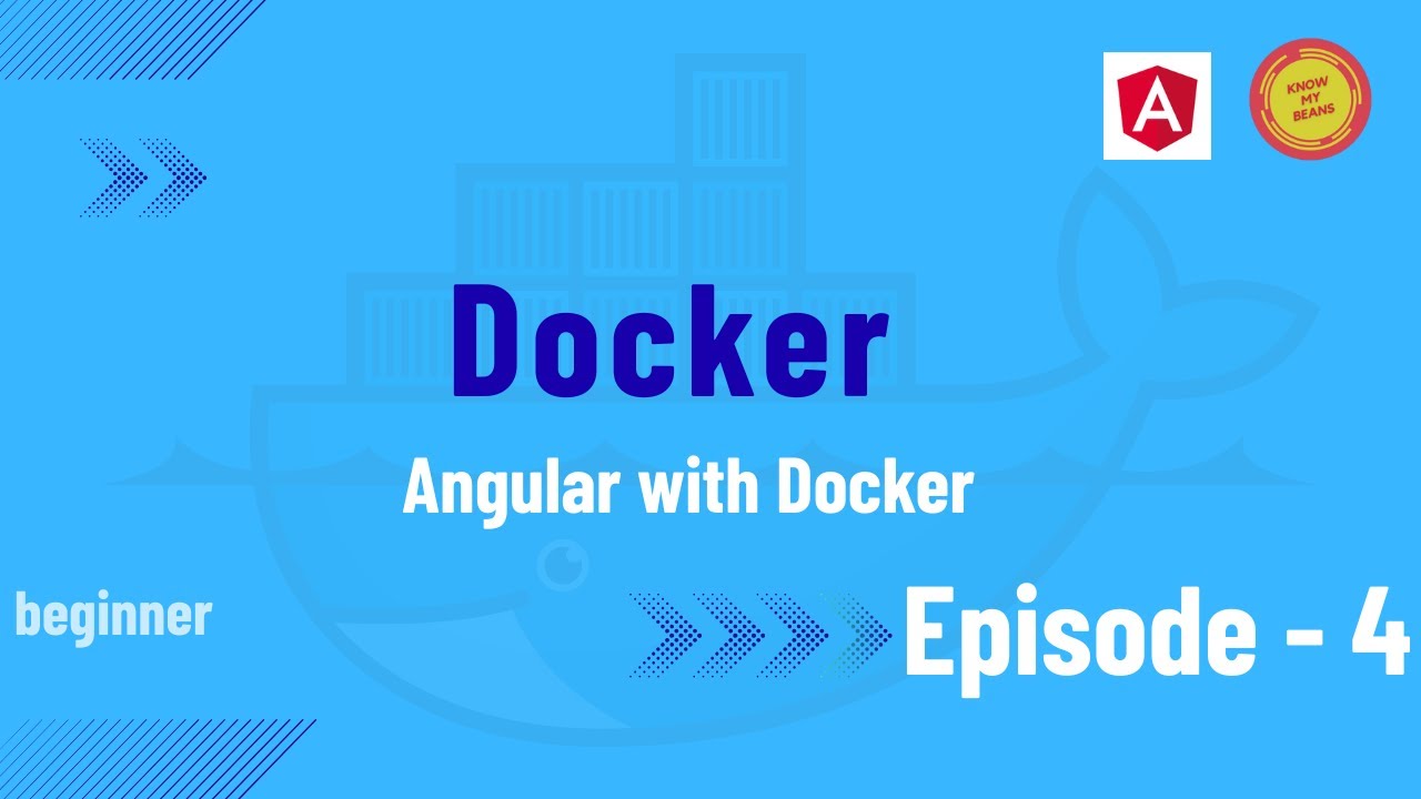 Docker Episode 4: Containerizing Angular Applications - YouTube