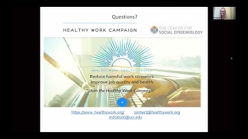 Addressing Worker Mental Health: The Healthy Workplace Campaign