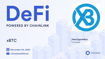 xBTC and Chainlink Live Q&A: Decentralized Oracles for the Future of Rebase dApps