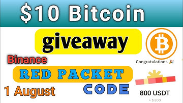Binance Red Packet Codes Today (August 1) | Free Bitcoin Code Inside 💰💸 @CryptoRewardz