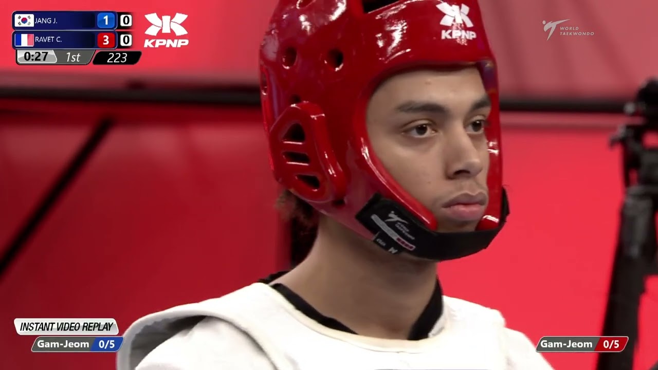 223 Quarter final M  58kg KOR JANG J  FRA RAVET C