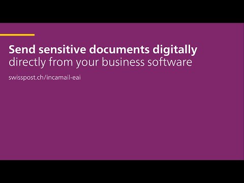 Send sensitive documents directly from your business software I Tutorial