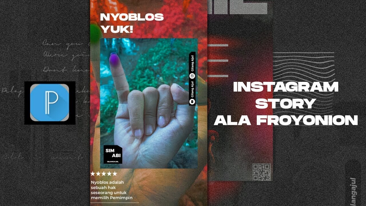 Buat Instagram Story Ala Froyonion | Versi Low Budget #2