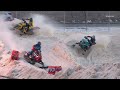 Snocross Round #13 Pro Highlights | Elk River, MN (Race 2 of 3)