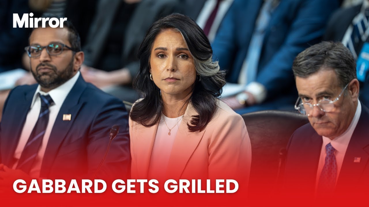 Tulsi Gabbard UNDER FIRE as Senate GRILL her over group chat scandal
