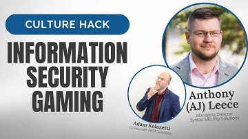 Information Security Gaming | Culture Hack | Calgary Business