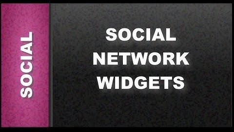 Web Designer tutorials for Xara Web Designer 8 - Social Network Widgets with Share This Lesson 98