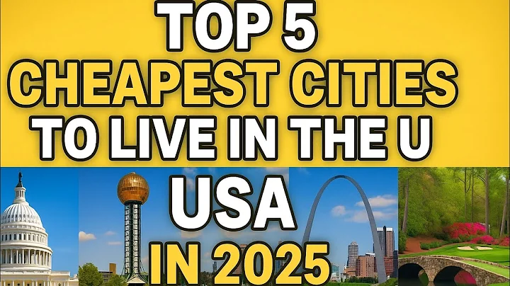 "Top 5 Cheapest Cities to Live in the USA in 2025 🔥 | Move Here & Save Big!"