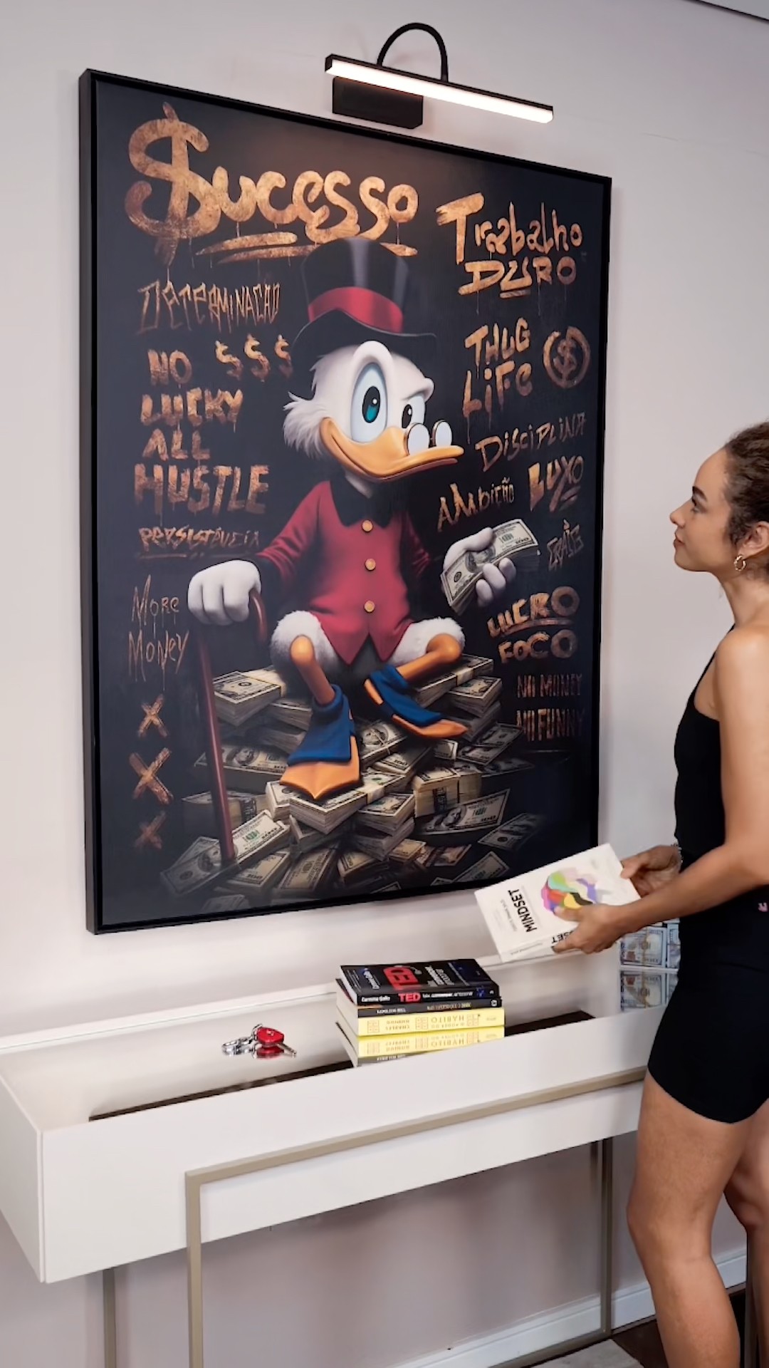 Depoimento de Quadros Decorativos em vídeo