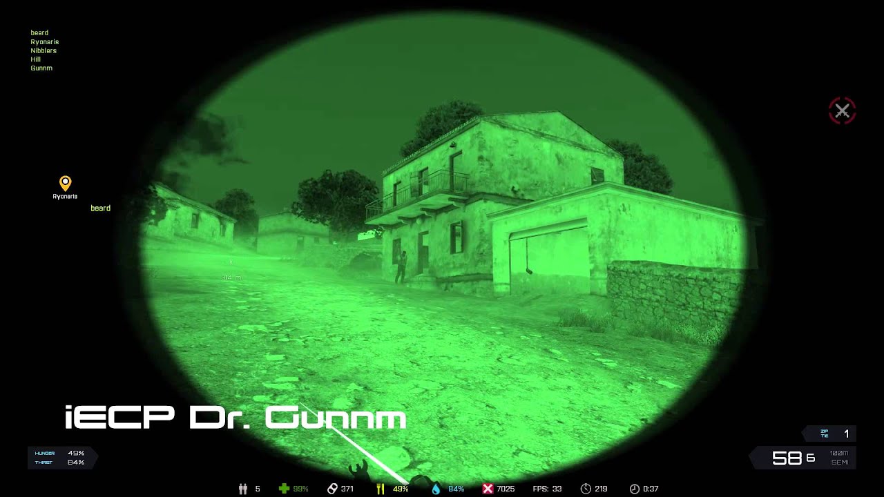 Arma3 Exile - AI Mission on ironEclipse.eu Server (longplay)