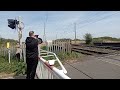 Class 57 and 47 Railtour with an Amazing 3 Tone Doppler at Conington