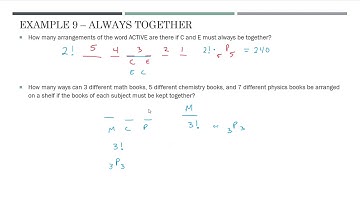 M30-1 11.1 Video 8 (Always Together Permutations)