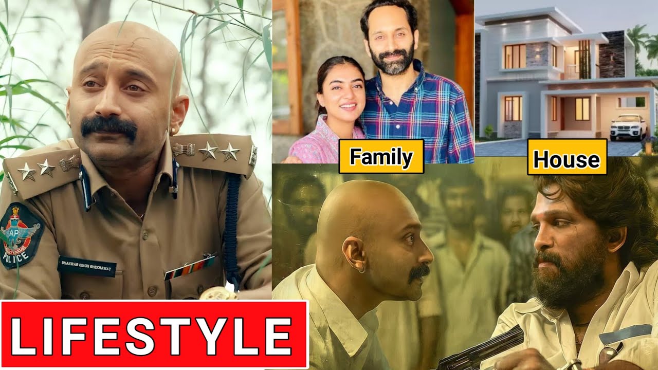 Fahad Faasil Lifestyle 2022, Fahad Faasil Biography, Family, House, Age, Income, Pushpa 2 The Rule