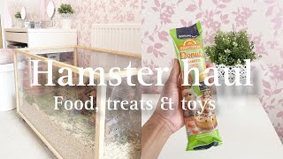 Hamster Haul | Food,Treats &amp; Toys 🐹