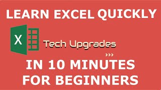 Learn Excel Quickly in 10 Minutes | For Beginners Only | English
