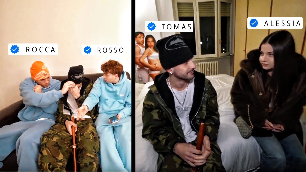 SORPRESA A TOMAS:ALESSIA ENTRA A CASA SUA E CONOSCE ALICE!! *NON LA PRENDE BENE*😱