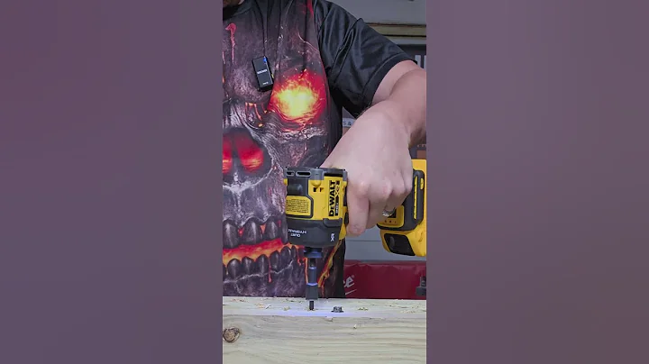 Is This Perfect? #dewalt #dcf870 #impactdriver #tooltestraw #diy #howto #powertools #wow #makita