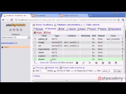 PHP Tutorials  Advert Rotation System Part 2 4