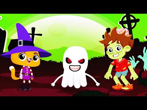 Baby Shark Spooky | Singalong Nursery Rhymes for Kids | Superzoo