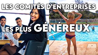 Les Comités Dentreprises Les Plus Généreux