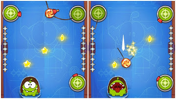 OM NOM CUT THE ROPE  FUNNY GAME #20 | GAME ON ANDROID/IOS