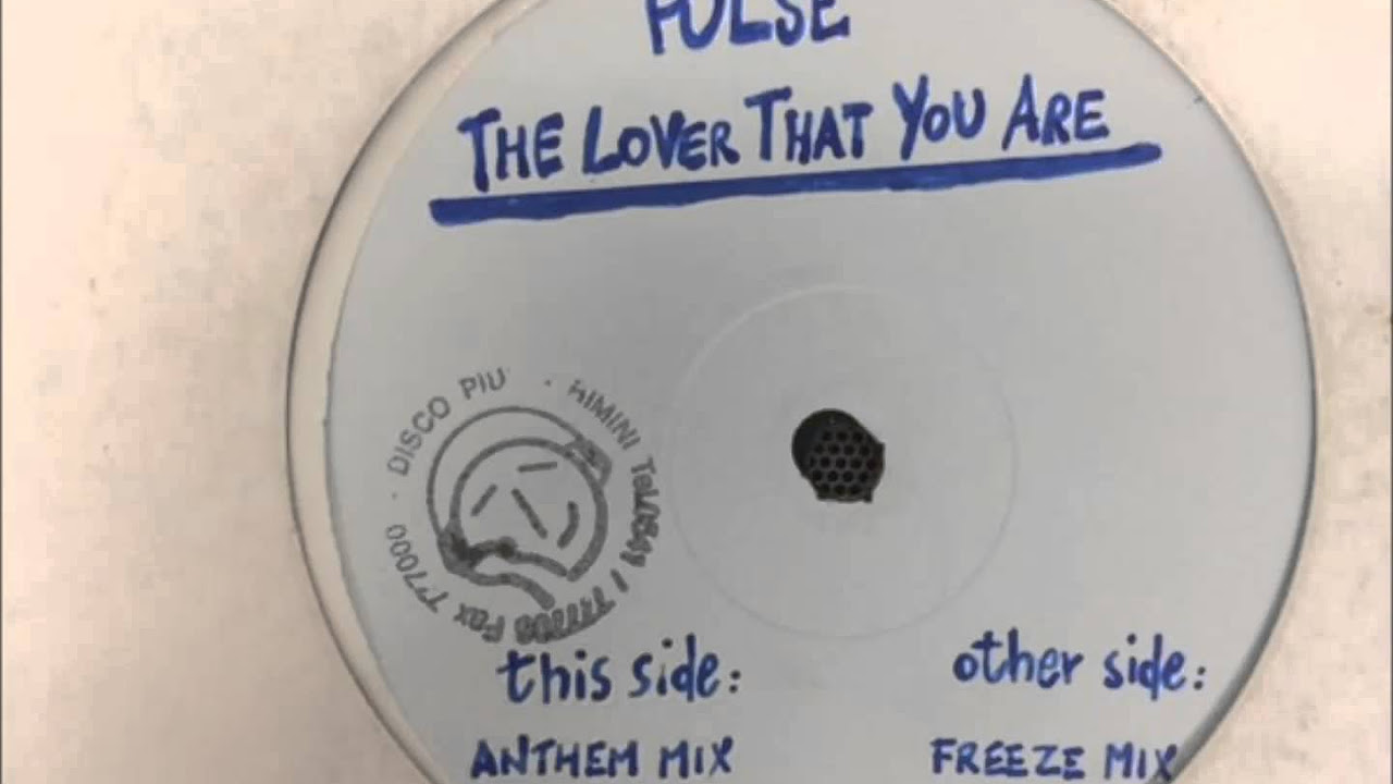 【中古】 The Lover That You Are Remix 2000 FrankO’MoiraghiPulse Pulse featuring Antoinette Roberson – The Lover That You Are