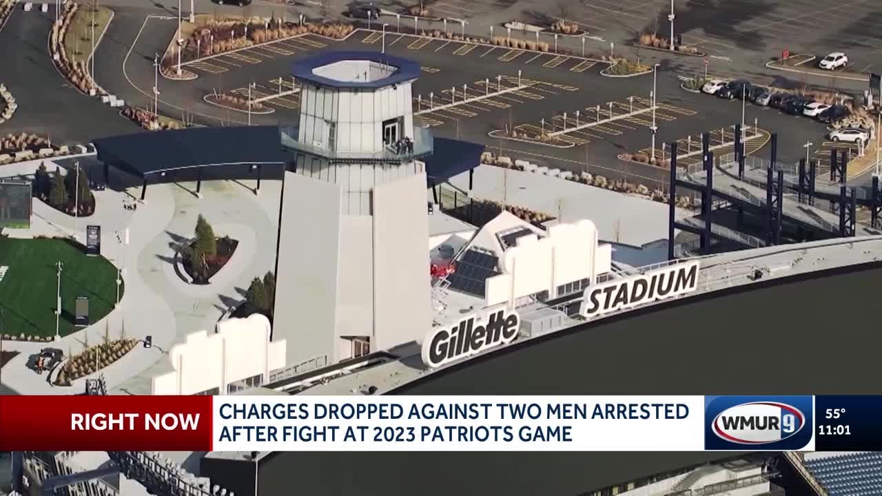 Charges dropped against two men arrested after fight at 2023 Patriots ...