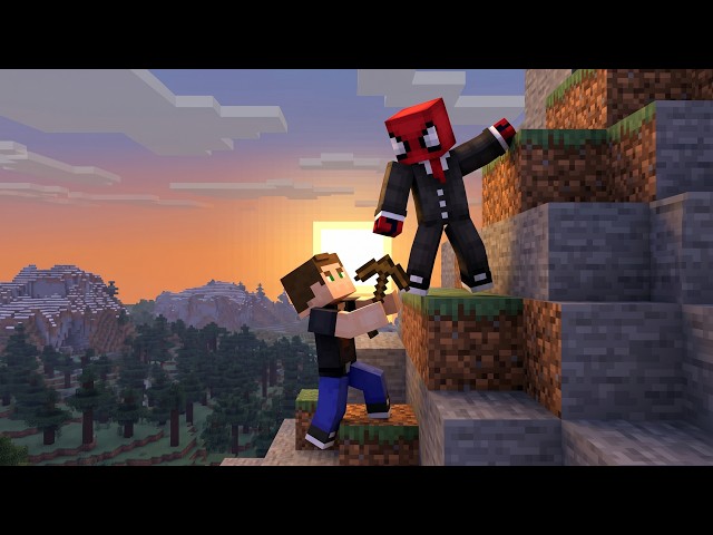 Minecraft AMA Dağa Tırmandık