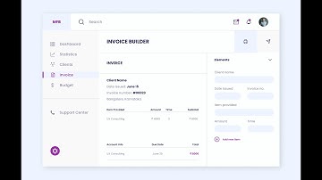Daily UI Challenge 046: Invoice