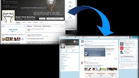 How to Automatically post to Twitter from Facebook- Bright Think Marketing