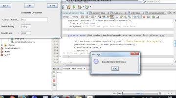 Implementasi class diagram dengan gui dan awt/swing