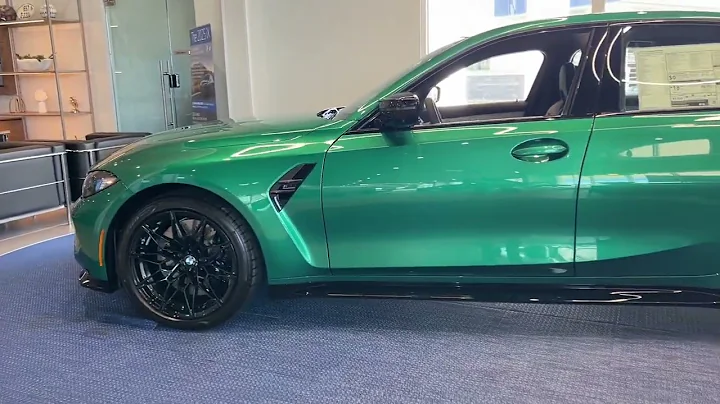 Ready to turn heads? Our Isle of Man Green 2025 BMW M3 Competition xDrive just hit the showroom.