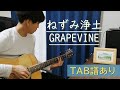 【TAB譜あり】ねずみ浄土 / GRAPEVINE【弾き語り】