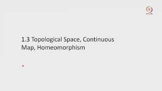 Lec 02 Algebraic structures and Topological space