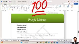 New Perspectives Word 365/2021 | Module 8: End of Module Project 1 #PacificMarket #wordmodule8end
