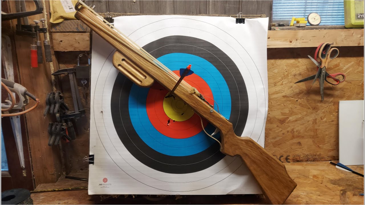 DIY slingshot bow build YouTube