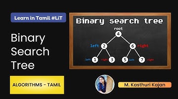 Binary Search Tree | Data Structure & Algorithms | Tamil | Software Engineering |Learn in Tamil #LiT