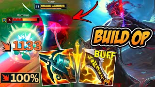 *QUEBRADO* YONE MID COM A BUILD MAIS OP DO PATCH !! - LEAGUE OF LEGENDS