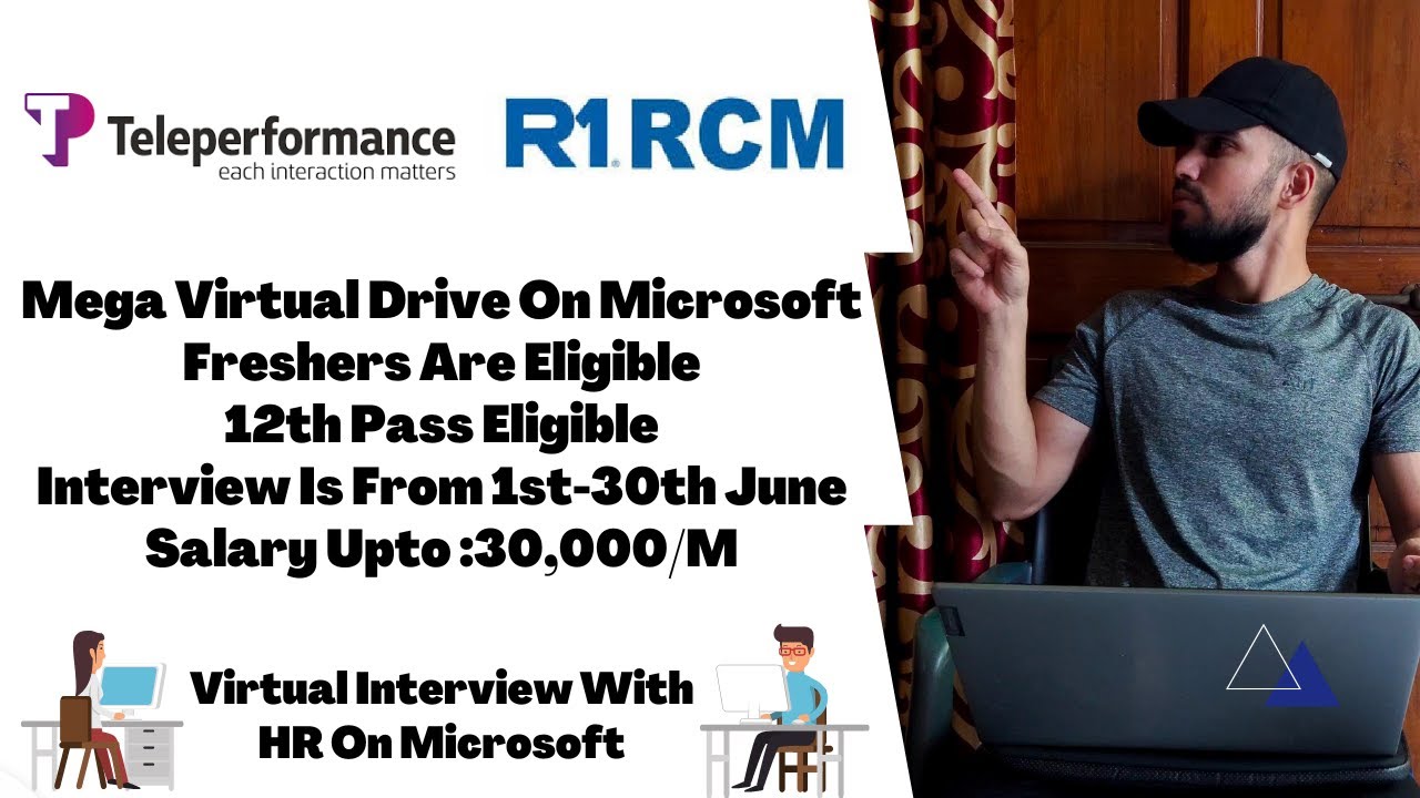 Virtual Interview On Microsoft Teams | Teleperformance Off Campus Placement 2022 | 12th Pass Jobs