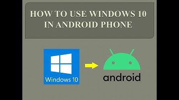 How to Use Windows 10 in Android phone | Android tutorial in Tamil | Tech Fade Tamil