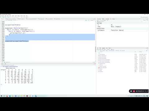 R: for loop nested, matrix