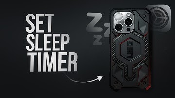 How to Set Sleep Timer in iPhone (tutorial)