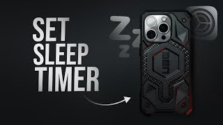 How to Set Sleep Timer in iPhone (tutorial)