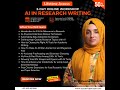 Have 0ne-0-One Session With me to Learn the use of AI Tools for Research Writing